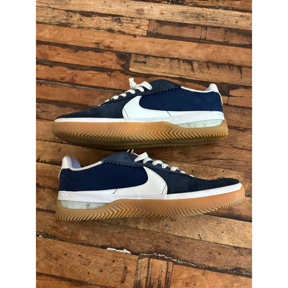 Men's Nike SB BRSB Sneakers US 11.5 Navy White - Picture 2 of 7